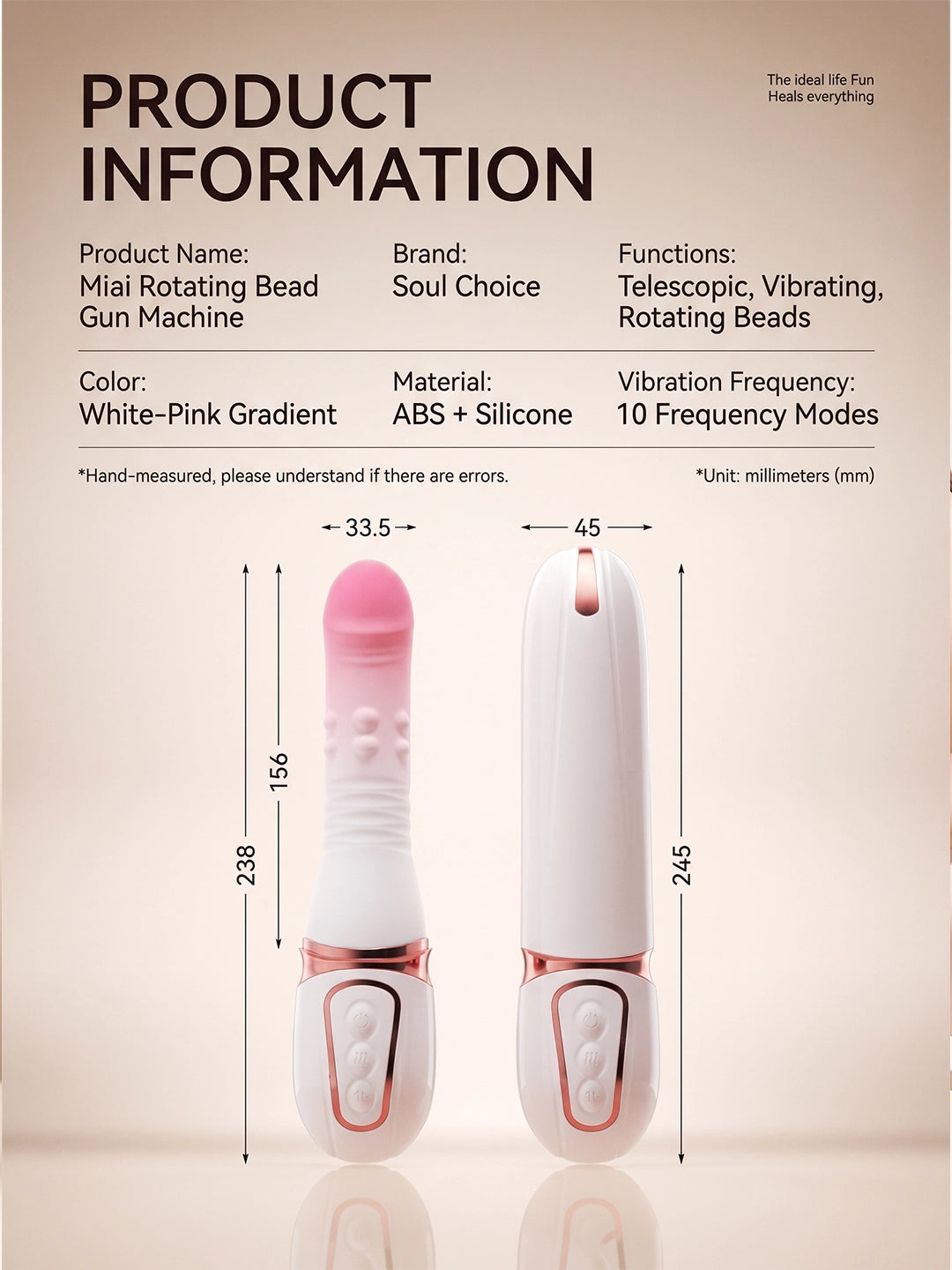 Elegant Lipstick‑Shaped G‑Spot Vibrator | Gradient Quilted Silicone Massager