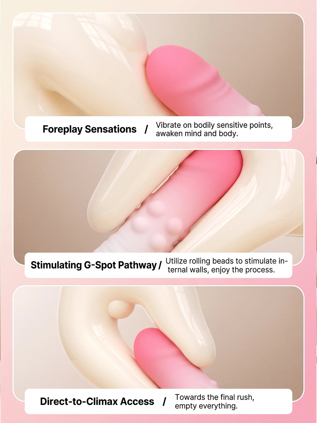 Elegant Lipstick‑Shaped G‑Spot Vibrator | Gradient Quilted Silicone Massager