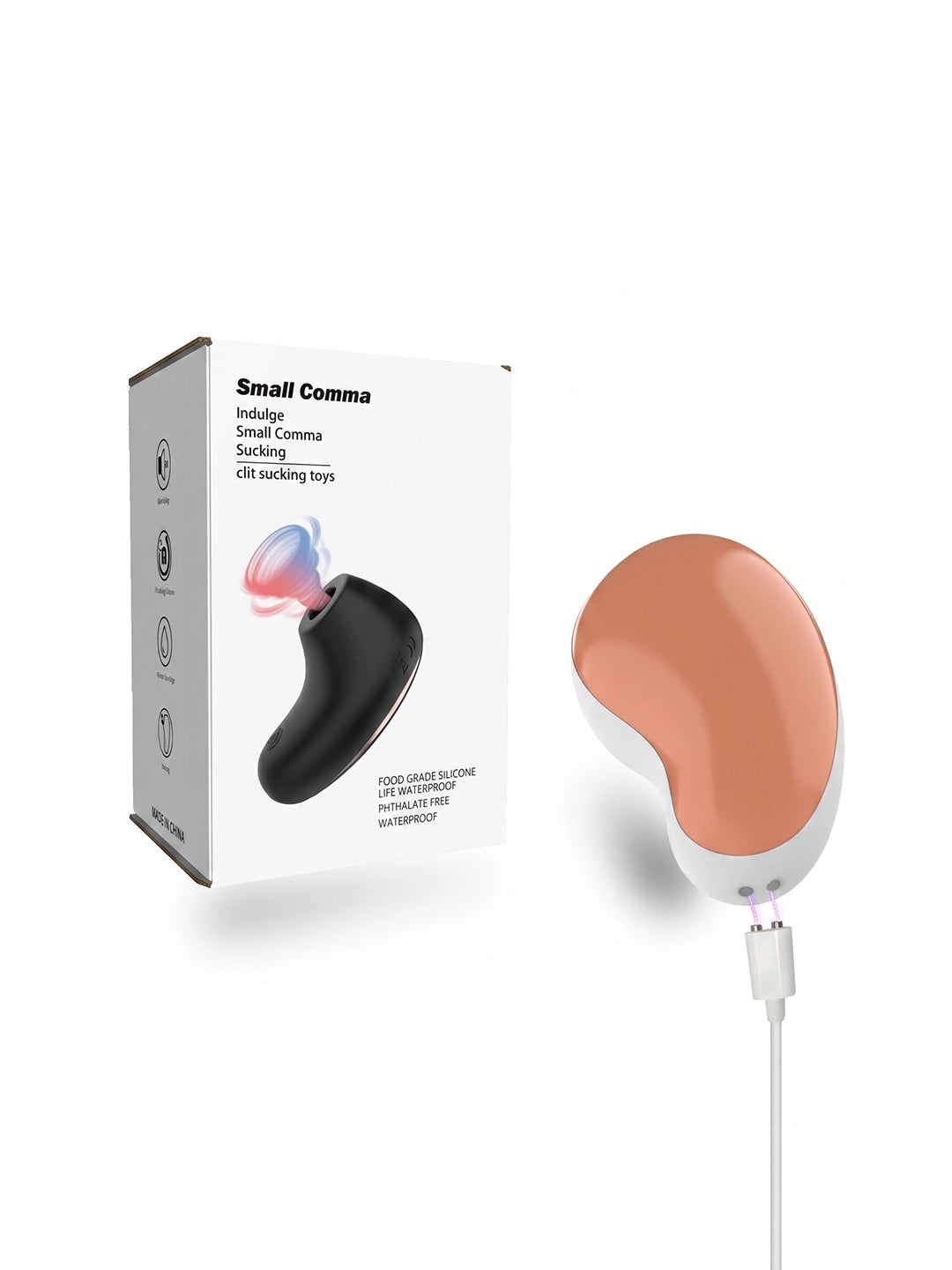 Portable Waterproof Suction Massager | Body‑Safe Silicone Pleasure Toy