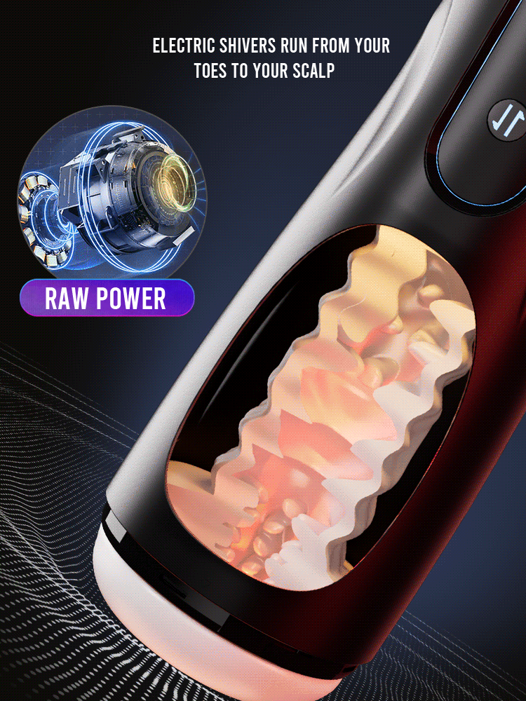 Arcwave Zing Vibrating Stroker, Medical‑Grade Silicone Open‑Ended Male Masturbator, 10 Vibration Modes IPX7 Waterproof Rechargeable Male Adult Toy for Solo & Partner Play