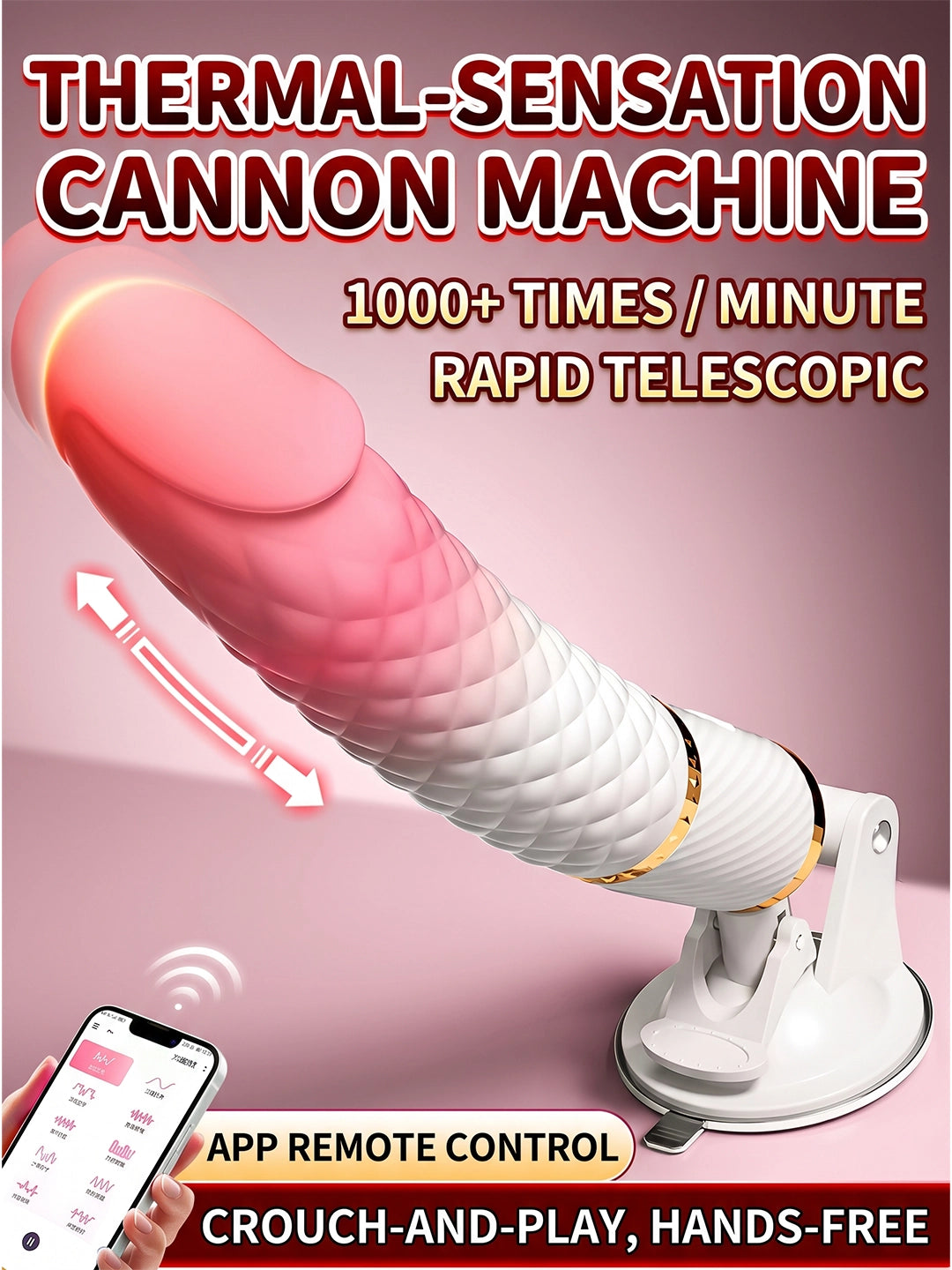 Elegant Lipstick‑Shaped G‑Spot Vibrator | Gradient Quilted Silicone Massager