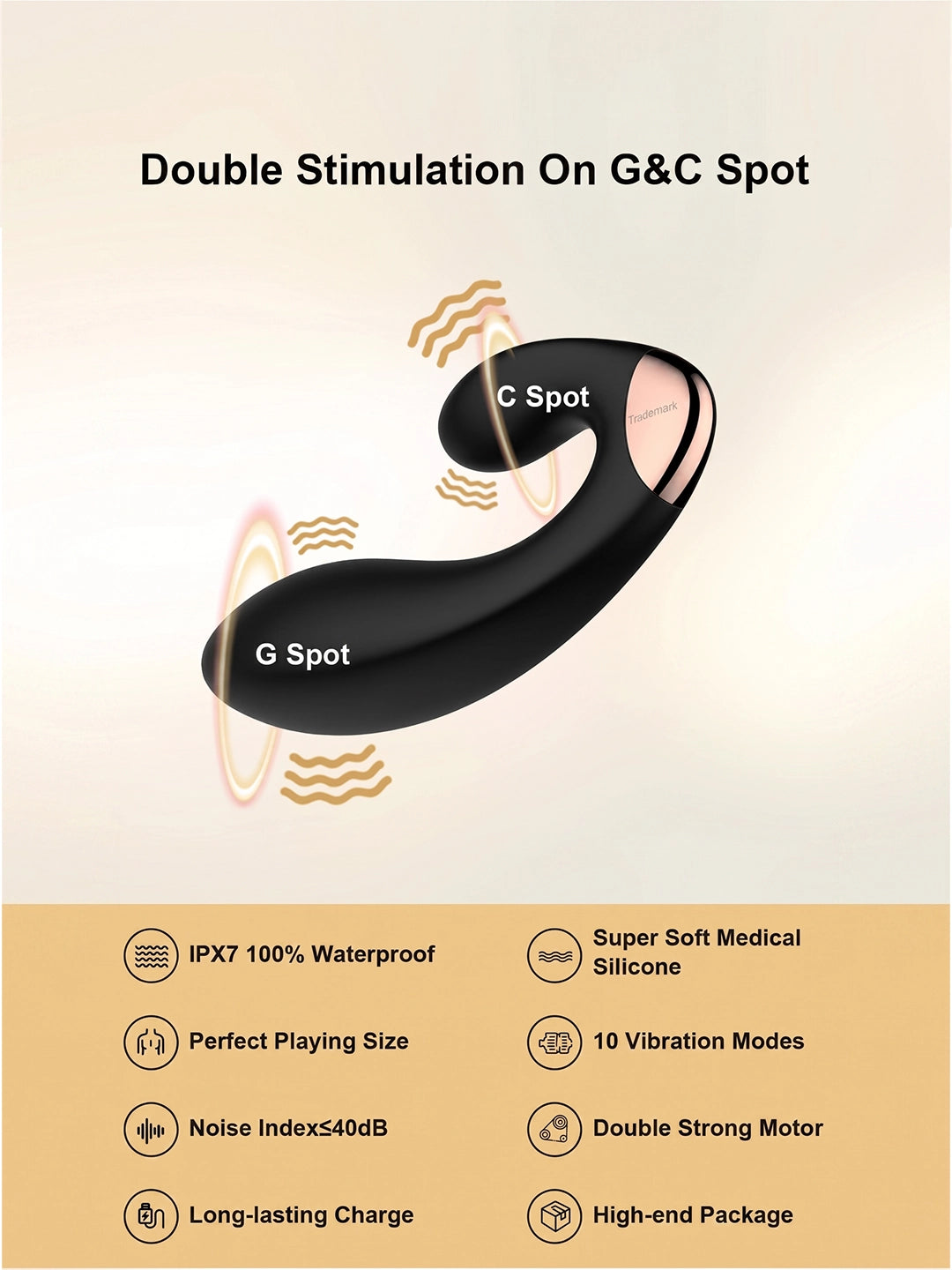 Dual‑Motor G‑Spot & C‑Spot Stimulator | Double Pleasure Vibe