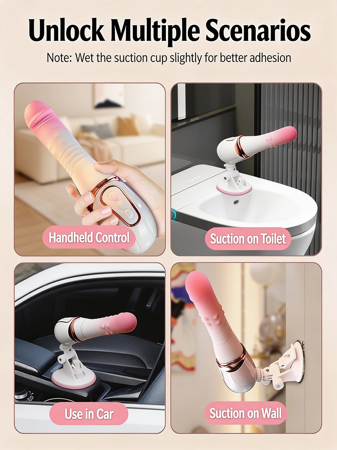 Elegant Lipstick‑Shaped G‑Spot Vibrator | Gradient Quilted Silicone Massager
