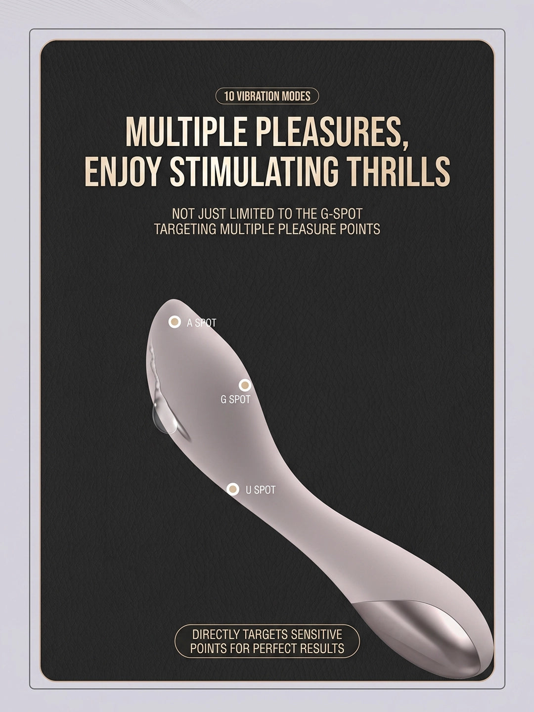 Sleek Curved G‑Spot Vibrator | Silicone Intimate Massager
