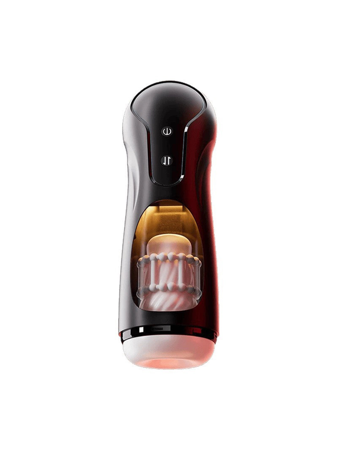 Arcwave Zing Vibrating Stroker, Medical‑Grade Silicone Open‑Ended Male Masturbator, 10 Vibration Modes IPX7 Waterproof Rechargeable Male Adult Toy for Solo & Partner Play