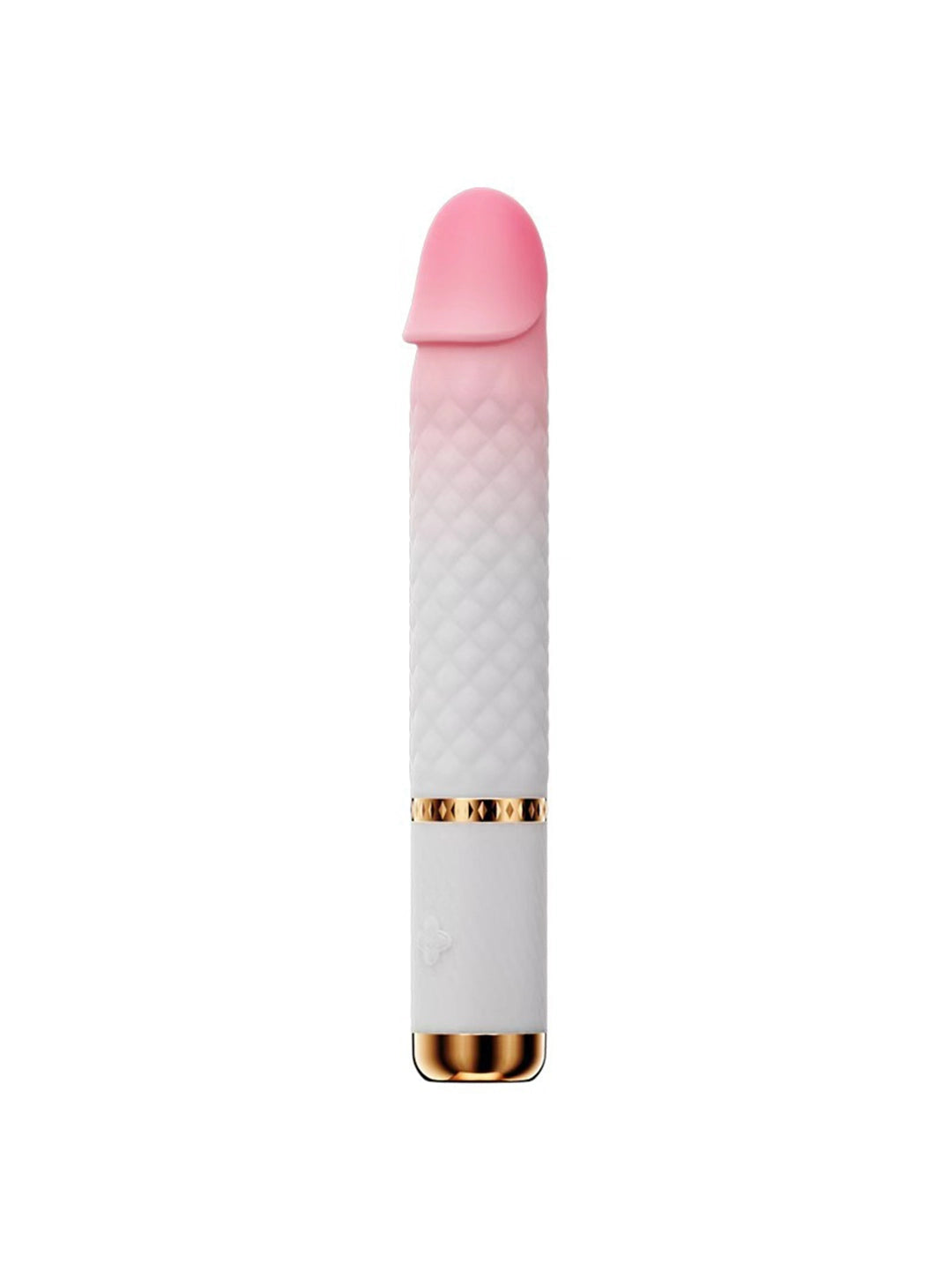 Elegant Lipstick‑Shaped G‑Spot Vibrator | Gradient Quilted Silicone Massager
