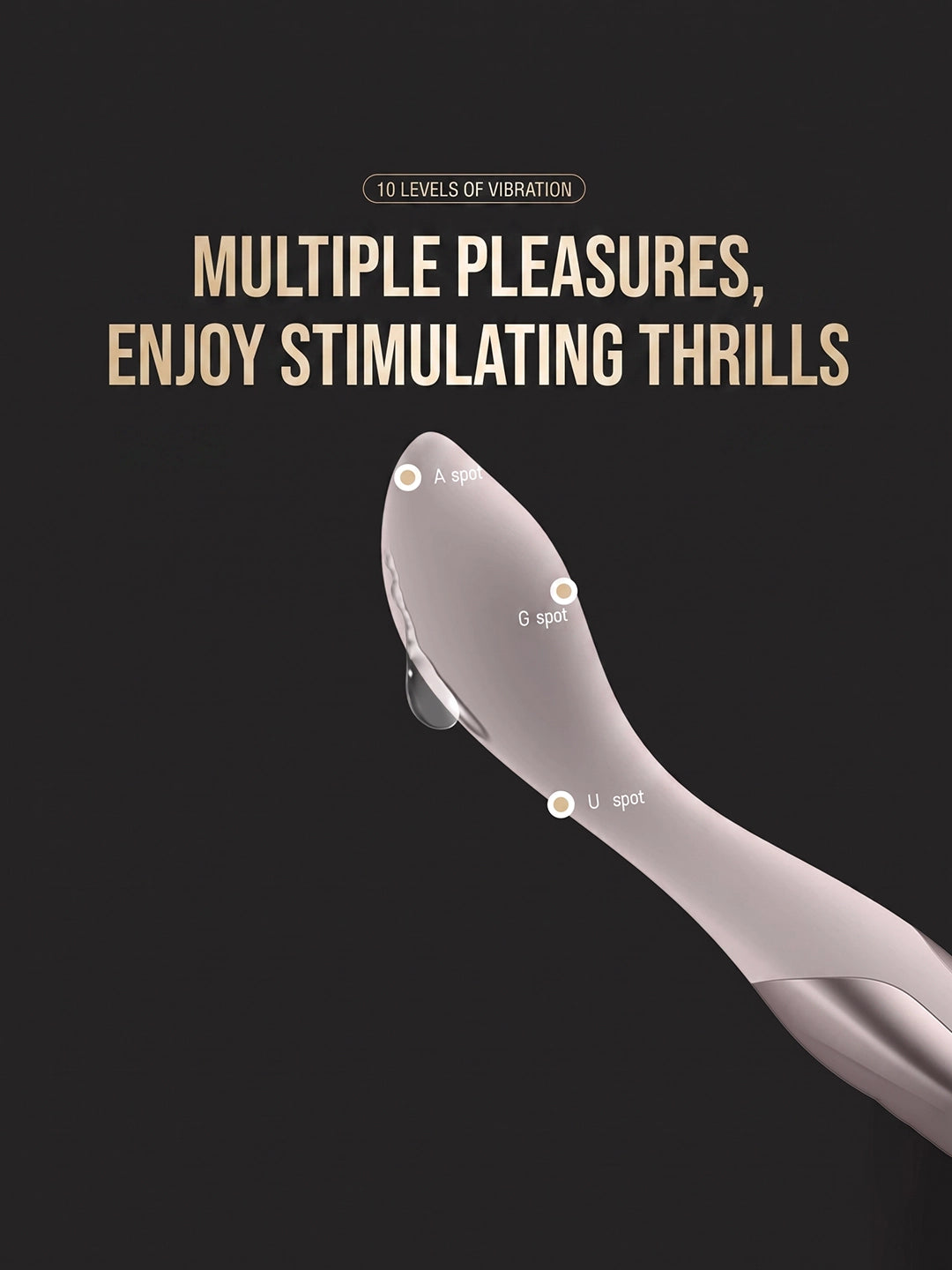 Sleek Curved G‑Spot Vibrator | Silicone Intimate Massager