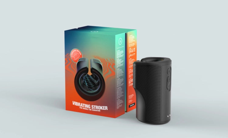 Arcwave Zing Vibrating Stroker, Medical‑Grade Silicone Open‑Ended Male Masturbator, 10 Vibration Modes IPX7 Waterproof Rechargeable Male Adult Toy for Solo & Partner Play