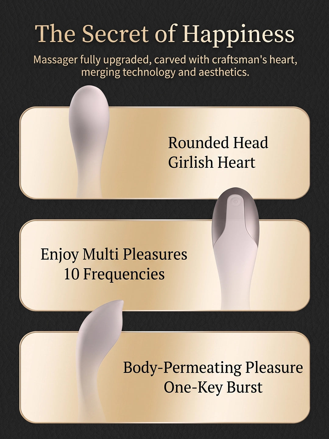 Sleek Curved G‑Spot Vibrator | Silicone Intimate Massager