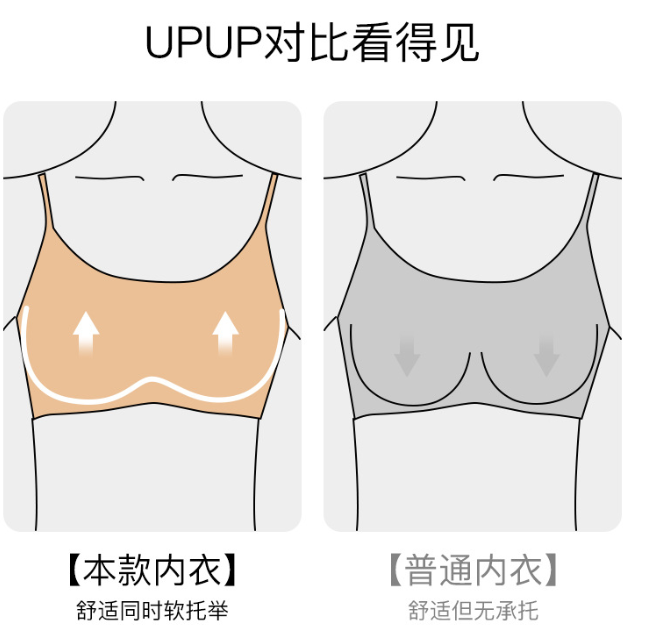 Retro Stripe Rib Knit Bralette, Logo Patch Soft Support Women Bra
