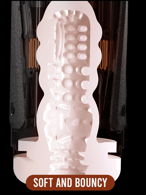 Arcwave Zing Vibrating Stroker, Medical‑Grade Silicone Open‑Ended Male Masturbator, 10 Vibration Modes IPX7 Waterproof Rechargeable Male Adult Toy for Solo & Partner Play
