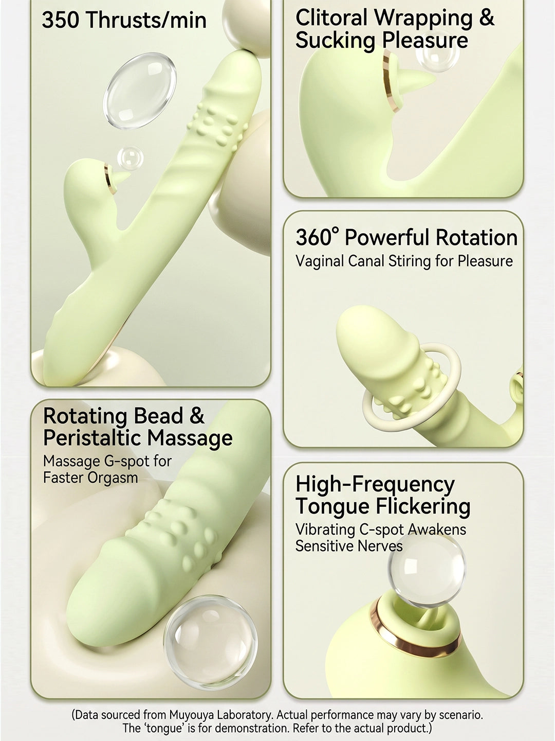 Dual‑Function Suction & G‑Spot Vibration Toy | Ergonomic Curved Design
