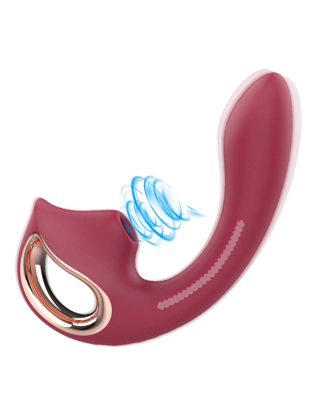 Dual‑Function Suction & G‑Spot Vibration Toy | Ergonomic Curved Design