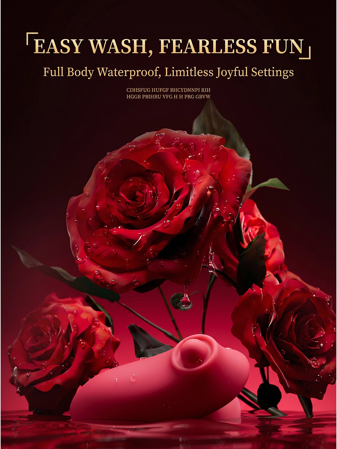 Elegant Rose Suction Intimate Massager | Ultra‑Quiet Silicone Pleasure Toy