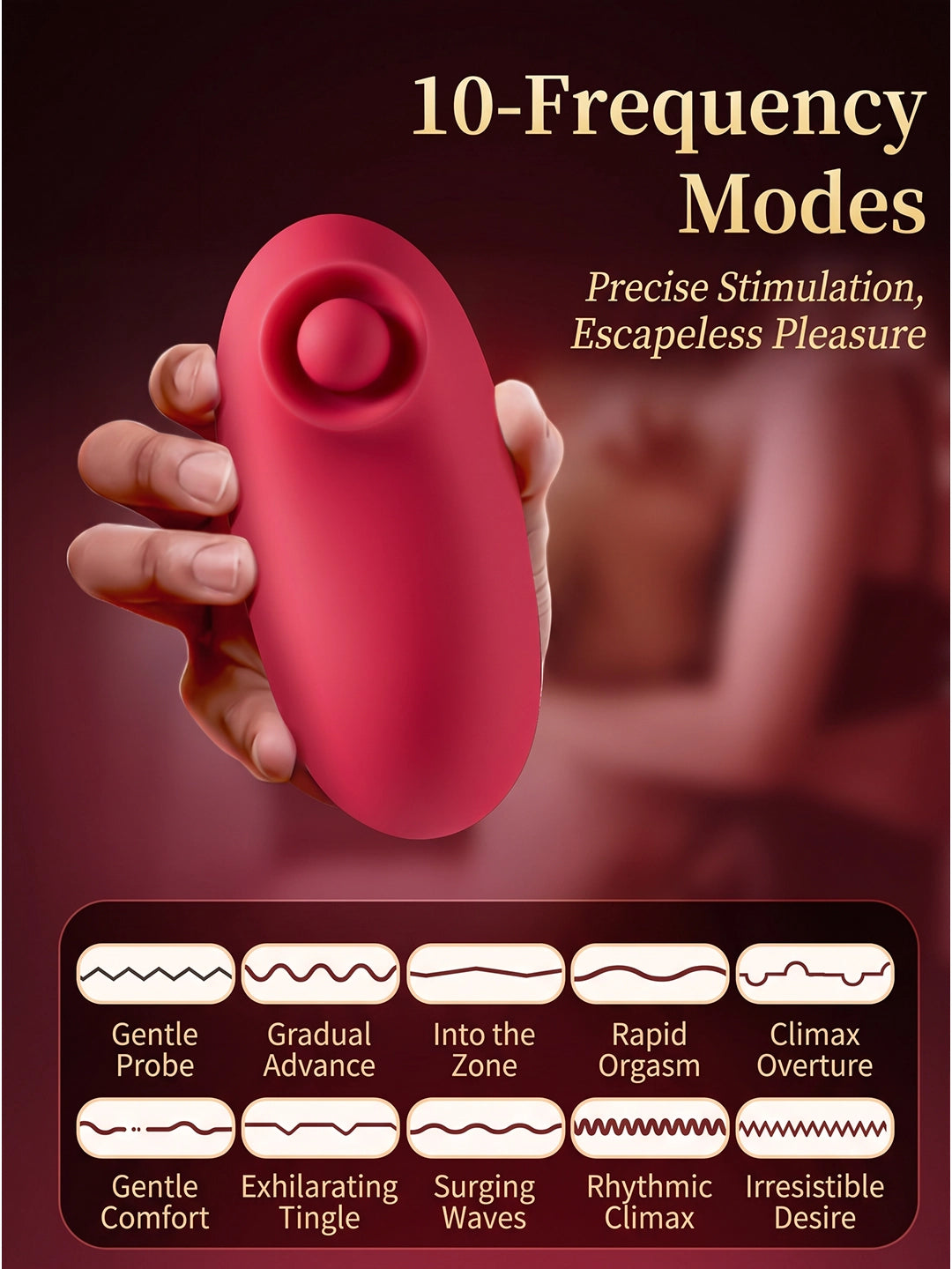 Elegant Rose Suction Intimate Massager | Ultra‑Quiet Silicone Pleasure Toy