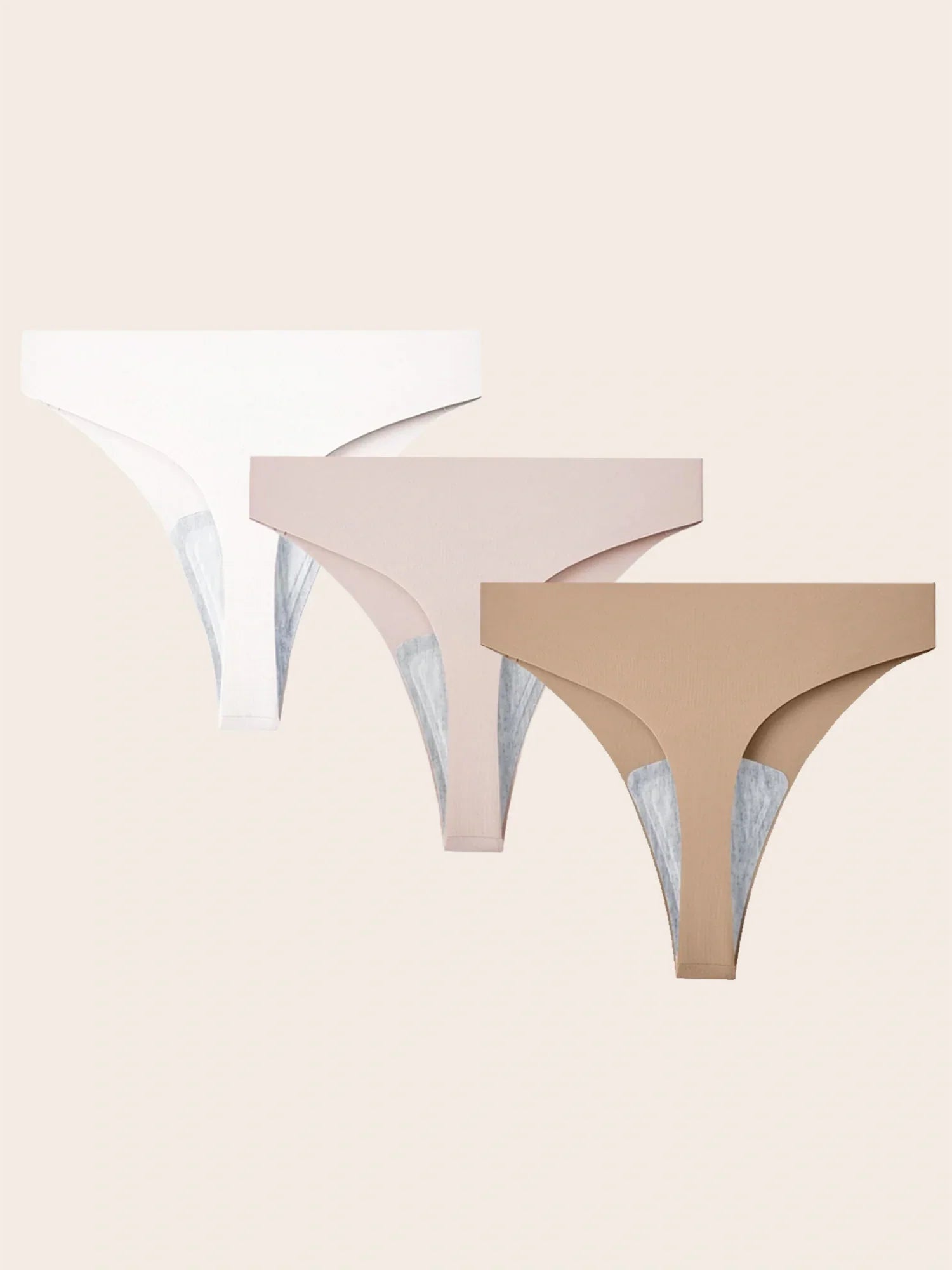 Soft Intention No Show Camel Toe Cover Thongs