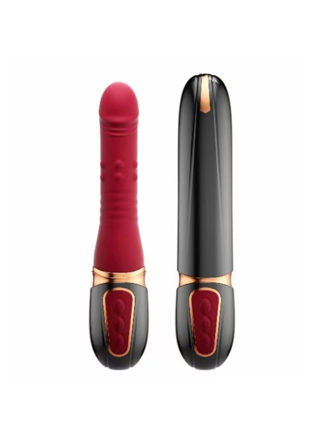 Elegant Lipstick‑Shaped G‑Spot Vibrator | Gradient Quilted Silicone Massager