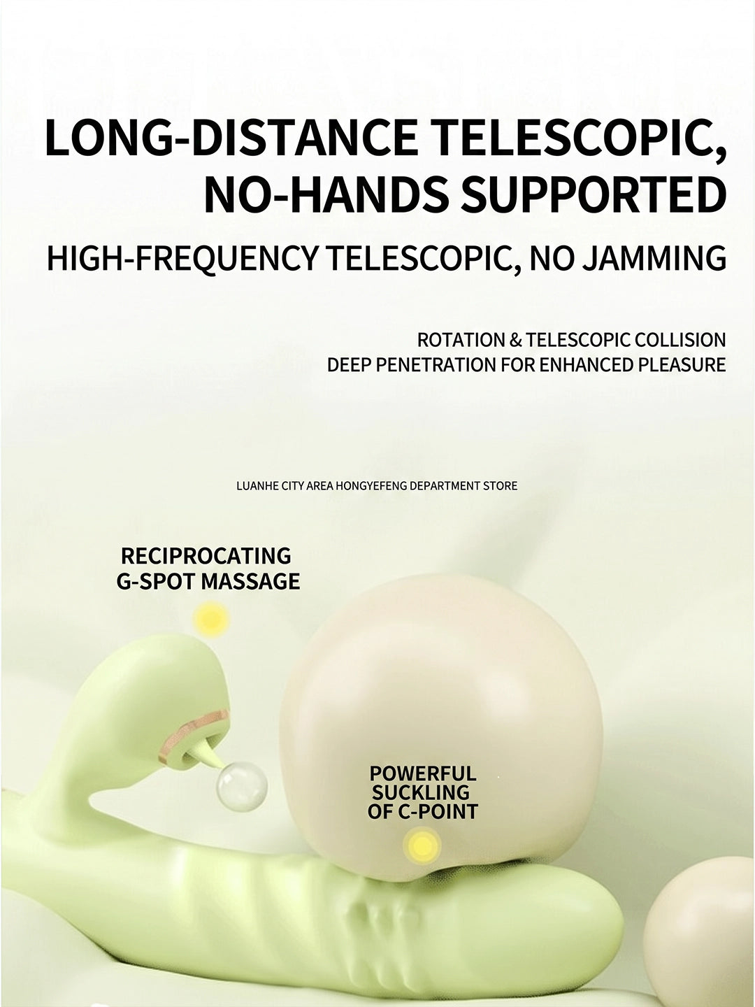 Dual‑Function Suction & G‑Spot Vibration Toy | Ergonomic Curved Design